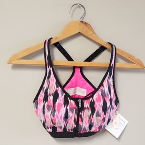 Victoria Secret Sports Bra Zipper